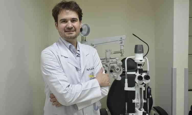 Coordenador do Ambulatrio Especializado de Oftalmologia Santa Casa BH, Luis Felipe 