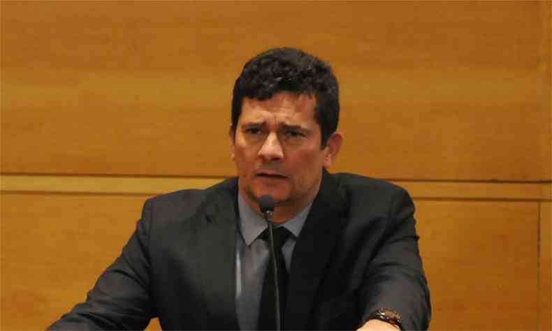 Sergio Moro disse que a crise foi resolvida, ''apesar dos Gomes''(foto: Tlio Santos/EM/D.A Press)