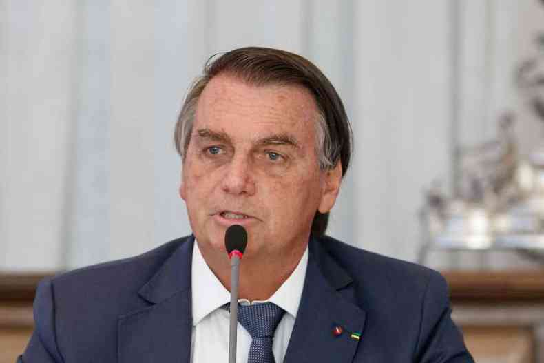 Bolsonaro  alvo do TSE por ataques s eleies. Presidente defende adoo de voto impresso em 2022(foto: Alan Santos/PR)