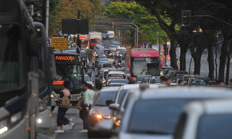 Registro do Centro de Belo Horizonte em 12 de setembro 