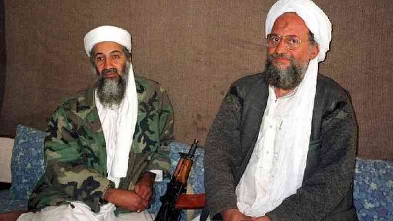 Osama Bin Laden e Ayman al-Zawahiri - 2001