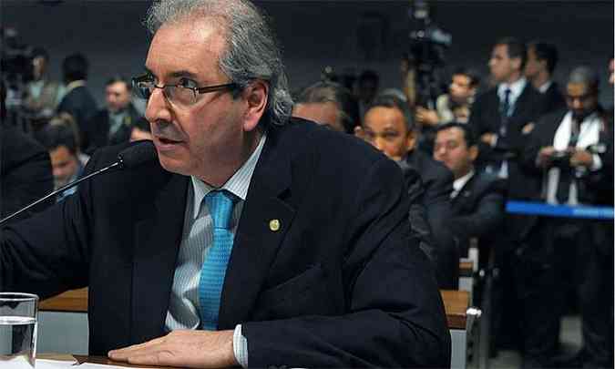 Para o deputado Eduardo Cunha, as denncias contra ele reforam a candidatura dele  Presidncia da Cmara(foto: Lus Macedo)