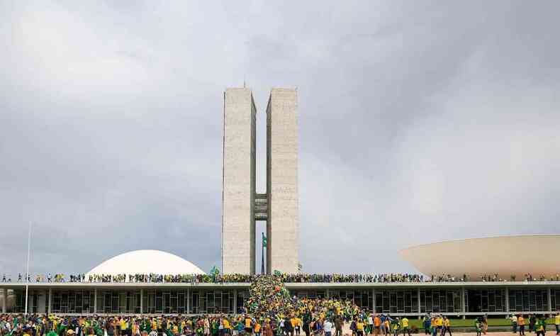 Manifestantes em Braslia