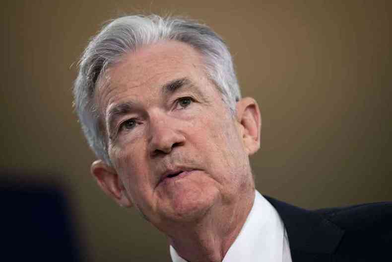 Jerome Powell, presidente do Federal Reserve (FED)