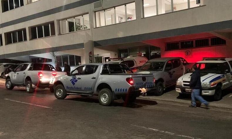 Operao combate lavagem de dinheiro e estelionato por meio de criptoativos em Varginha, Eli Mendes e So Paulo(foto: Receita Federal/Divulgao)