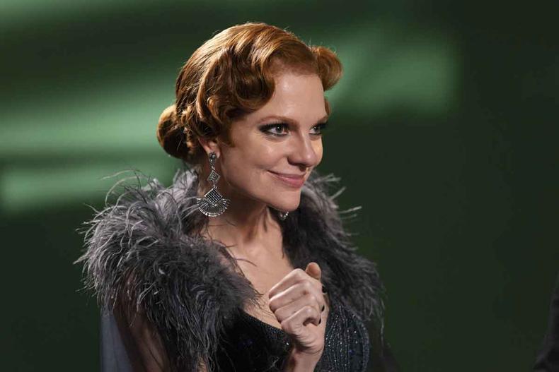 Atriz Maria Eduarda de Carvalho em cena da novela cara e coragem 