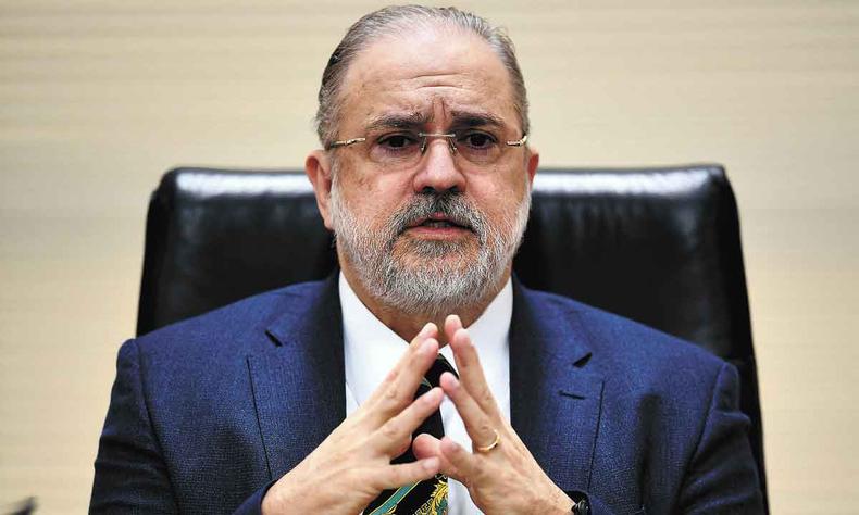 Procurador-geral Augusto Aras recebeu pedido para investigar declarações de Bolsonaro (foto: EVARISTO SÁ/AFP) Procurador-geral Augusto Aras recebeu pedido para investigar declarações de Bolsonaro