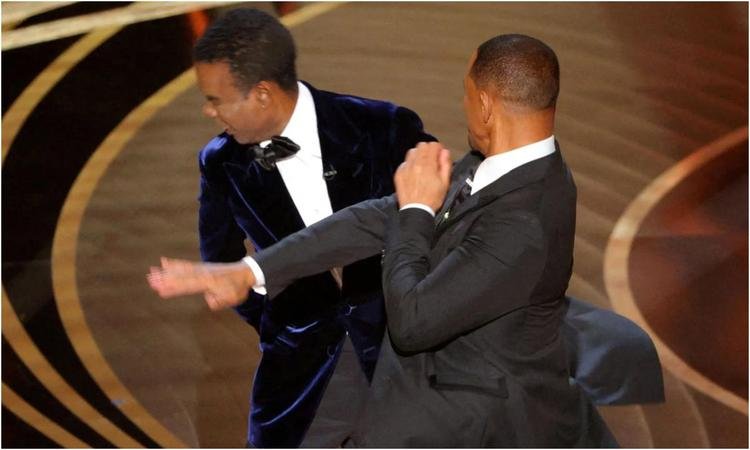 tapa de Will Smith em Chris Rock