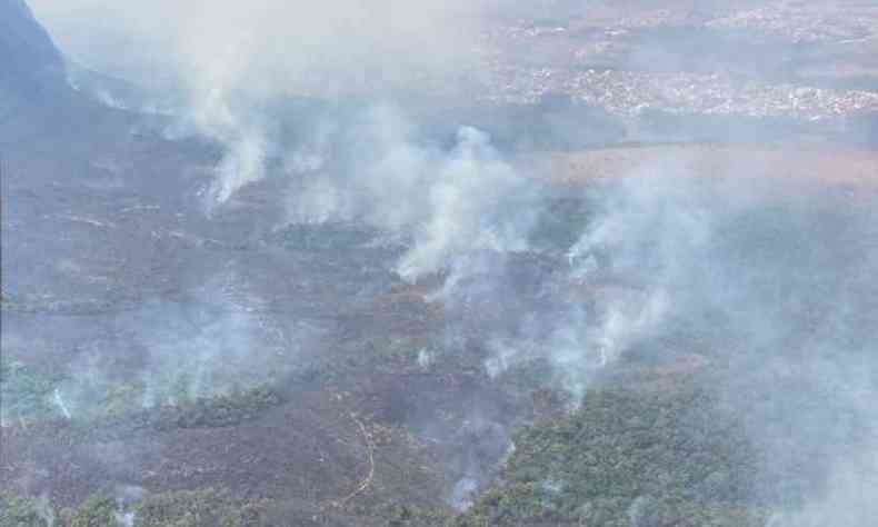 ltimo balano dos bombeiros, de sexta-feira (10/9), calcula a destruio de 718 hectares