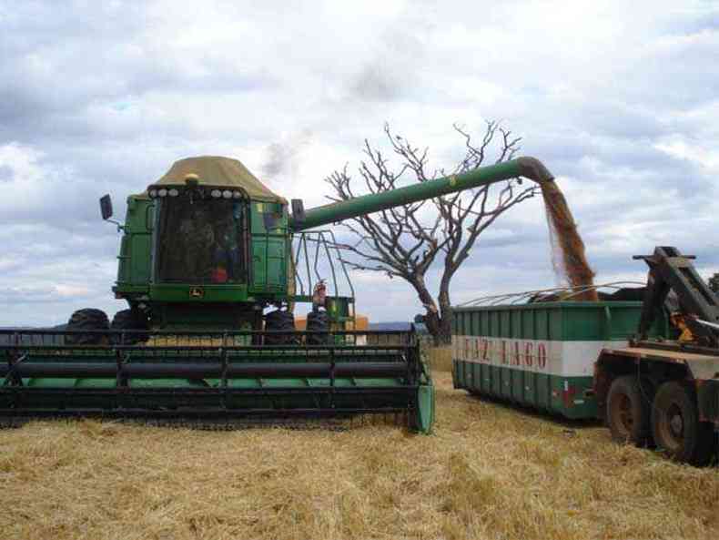 Maquinrio j usado nas lavouras de soja e milho requer pequenas alteraes(foto: Embrapa/Divulgao - 29/4/13)