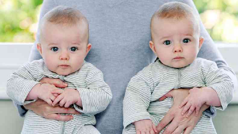 A taxa de gmeos nascidos em todo o mundo aumentou em um tero desde os anos 1980(foto: Getty Images)