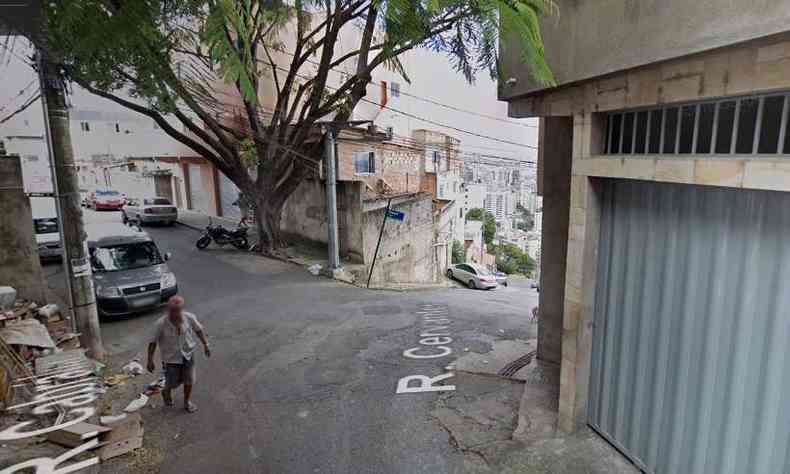 Local em que o confronto foi iniciado(foto: Reproduo/Google Street View)