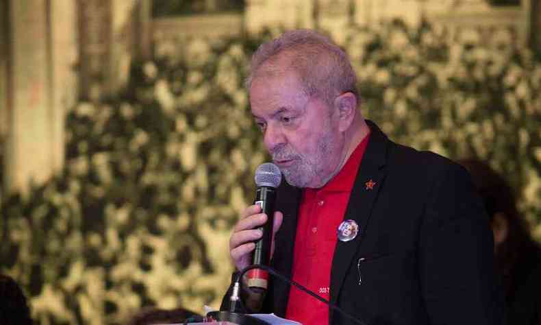 Lula discursa em Congresso nacional do PT, em junho de 2017(foto: Lula Marques)