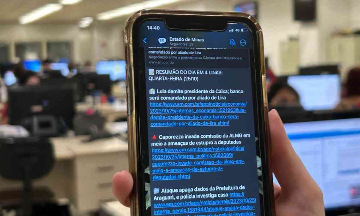  Estado de Minas lança canal no WhatsApp; saiba como se inscrever 