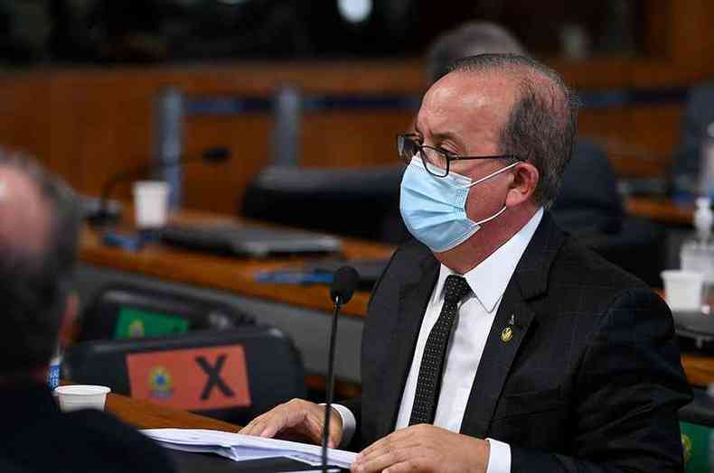 Jorginho faz parte da ala bolsonarista da comisso que defende investigar os repasses do governo para os Estados (foto: Agncia Senado/Reproduo)