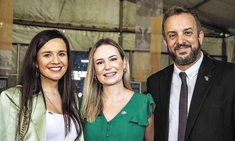 Dominique Santana, Mariana Scharl de Vasconcelos e Paulo Henrique Pinheiro de Vasconcelos