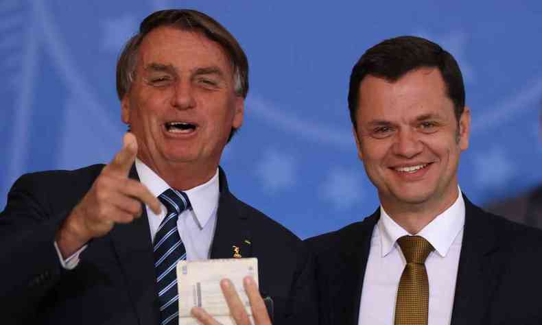 Jair Bolsonaro (PL) e Anderson Torres