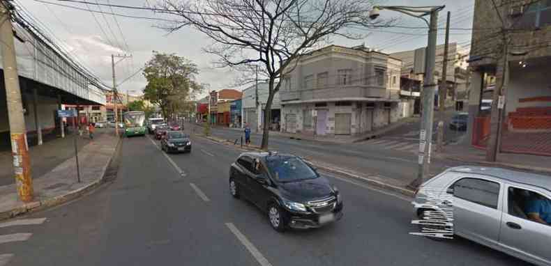 O acidente aconteceu prximo ao Bairro Carlos Prates(foto: Google Street View/Reproduo)
