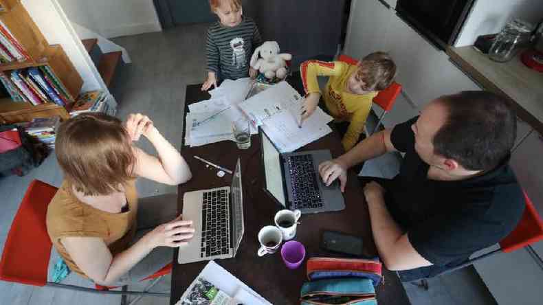 A pandemia mudou a viso que se tem de trabalho remoto(foto: Getty Images)