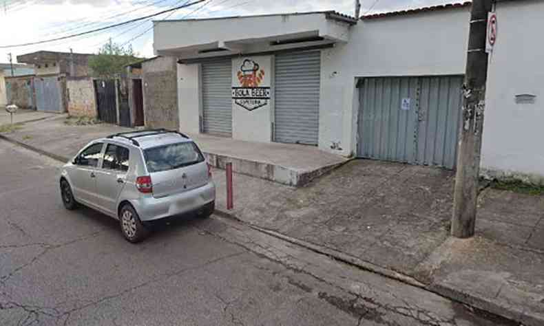 Local onde o homicdio aconteceu, na Avenida Flor de Seda, em BH(foto: Reproduo/Google Street View)