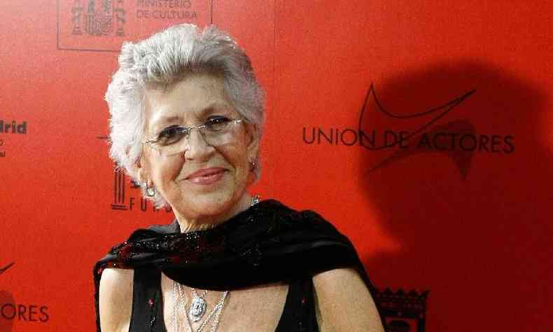 A atriz espanhola Pilar Bardem morreu neste sbado (17/7), aos 82 anos(foto: Susana Vera/Reuters - 31/3/2008)