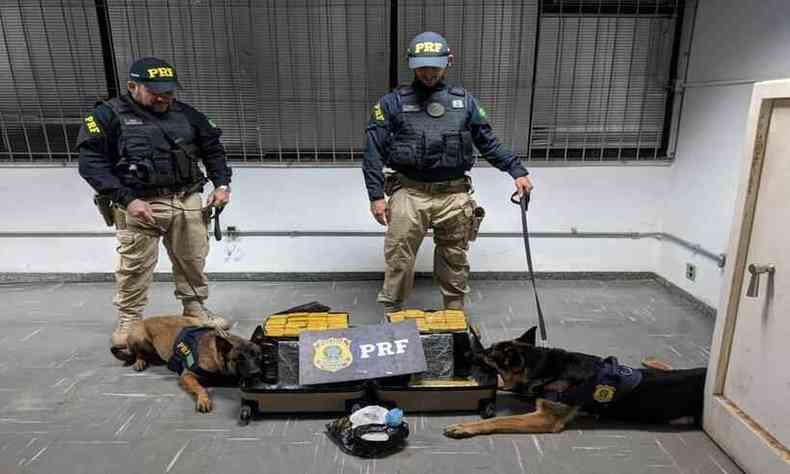 passageiro de nibus  preso com 42 kg de maconha