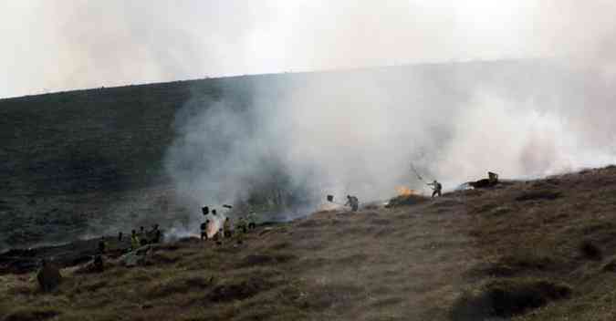 As causas do incndio ainda sero investigadas(foto: ICMBio/Divulgao)