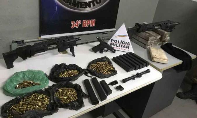 (foto: Polícia Militar/ Divulgação ) (foto: Polícia Militar/ Divulgação )