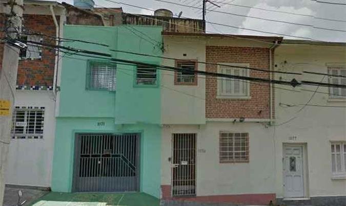 Fachada da casa onde atirador est�: Gate no local negociando sa�da(foto: Google Maps/Reprodu��o)