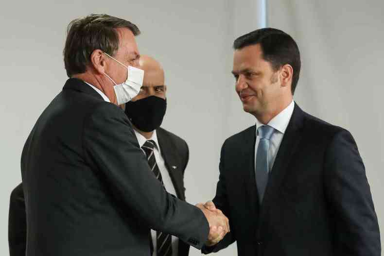 Bolsonaro aproveitou para agradecer Torres por ter aceito o convite. 