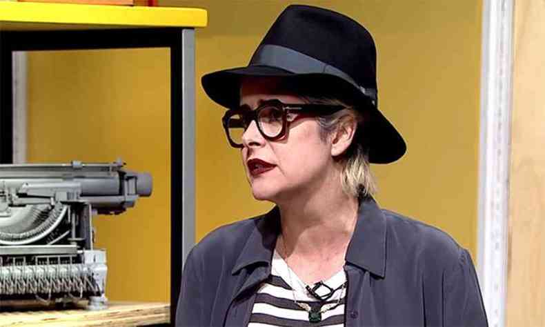 A atriz Fernanda Young morreu aos 49 anos, vtima da doena(foto: TV Brasil/Reproduo)
