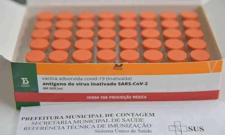 Mutiro a partir desta sexta-feira (13/8) quer acelerar nmero de vacinados com a primeira dose do imunizante contra COVID-19 em Contagem(foto: Prefeitura de Contagem/Divulgao)