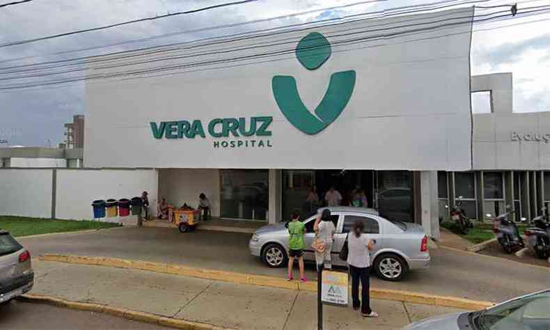 Aps receber o diagnstico da COVID-19, na quarta passada, o paciente deixou o Hospital Vera Cruz(foto: Reproduo da internet/Google Maps)