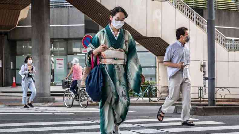 O nmero crescente de casos faz com que japoneses no aproveitem os Jogos(foto: Getty Images)