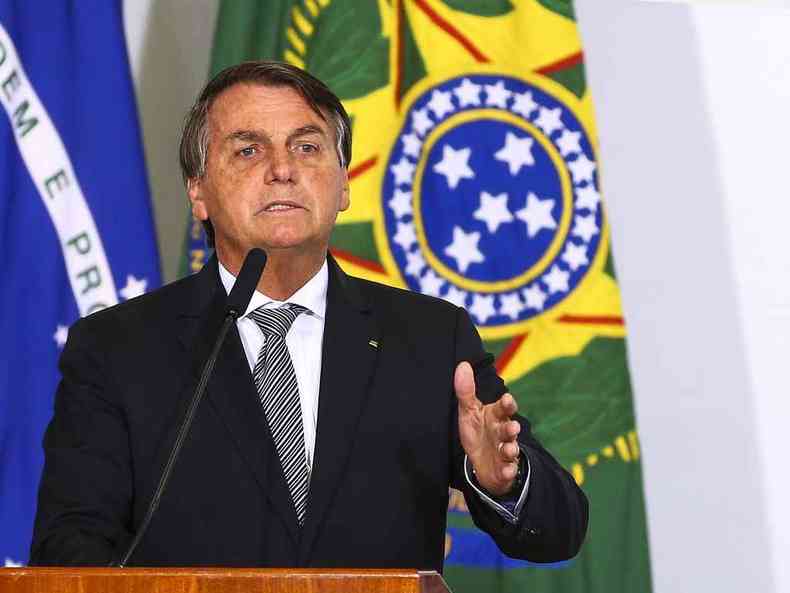 Oercentual dos brasileiros que confiam em Bolsonaro oscilou para 44%(foto: Marcelo Camargo/Agncia Brasil)