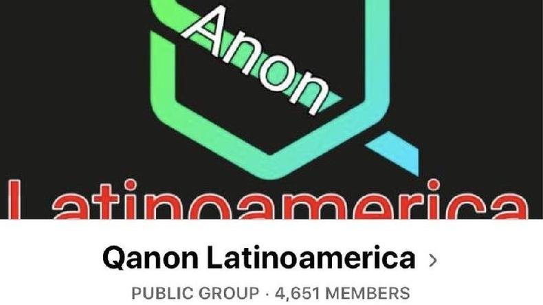 O lema do QAnon na Am�rica Latina � 