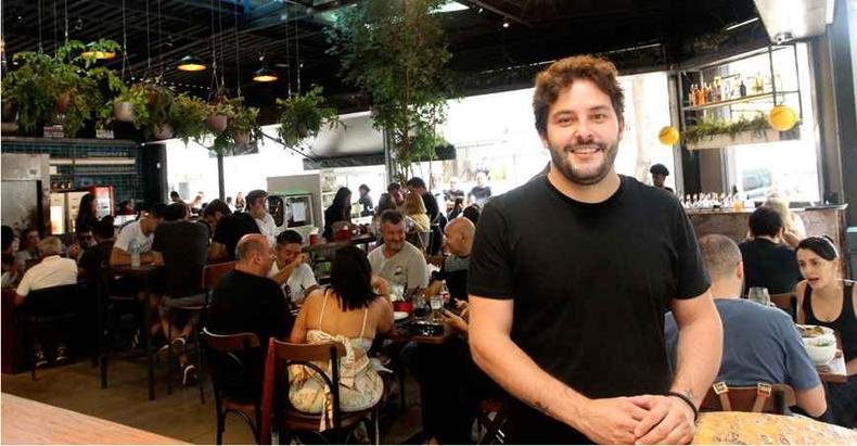 S�cio do grupo, Lucas Vereza projeta filiais tamb�m no Buritis e na Pampulha(foto: JAIR AMARAL/EM/D.A PRESS)