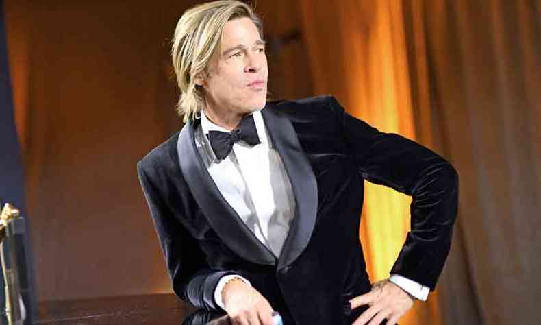 Brad Pitt fez homenagem aos dubls em seu discurso de agradecimento pelo Oscar de Ator Coadjuvante, no domingo passado 