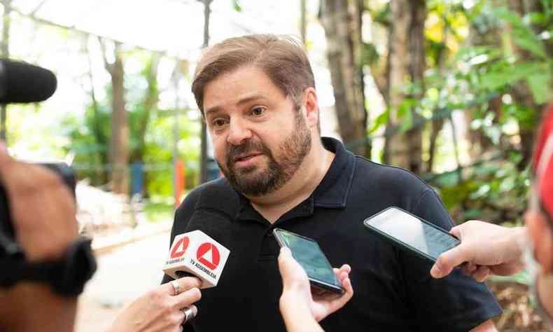 O presidente da Assembleia de Minas, Agostinho Patrus