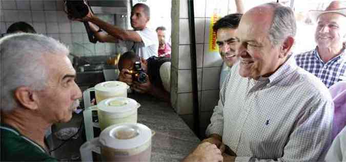 Pimenta Veiga tomou uma vitamina em uma lanchonete e a batizou de 