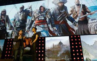 Jean Guesdon, diretor de criao da Ubisoft Montreal, apresenta 'Assassin's Creed IV: Black Flag'. Sistema de navegao mais elaborado est entre as novidades(foto: Kevork Djansezian/Getty Images/AFP)