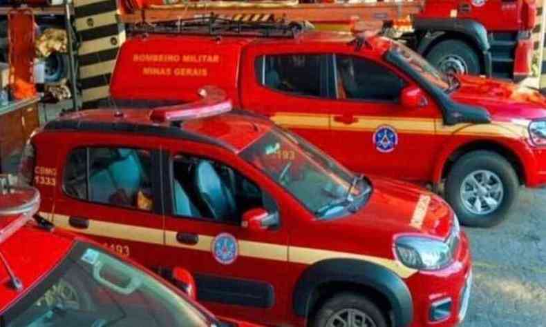 viatura dos bombeiros