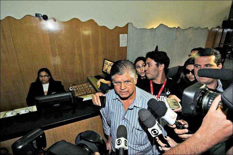 A nova lei trabalhista colocou um freio nesse tipo de ao inescrupulosa, que chegou a quebrar vrias empresas idneas e enriqueceu muitos advogados espertos%u201D, Clsio Andrade (foto), presidente da CNT(foto: Tlio Santos/EM/D.A Press %u2013 19/9/14)
