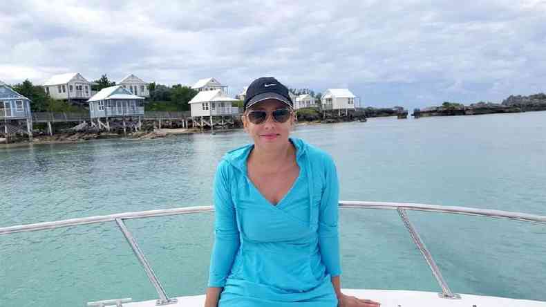 Sadie Millard pretende viver e trabalhar em Bermudas durante a pandemia(foto: Sadie Miller)