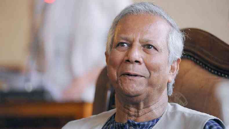 Muhammad Yunus tem 80 anos e  conhecido como 'o banqueiro dos pobres'(foto: Roberto Serra - Iguana Press/Getty Images)