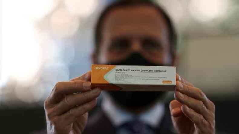 Governo de SP quer que vacinao contra covid-19 seja obrigatria(foto: Reuters)