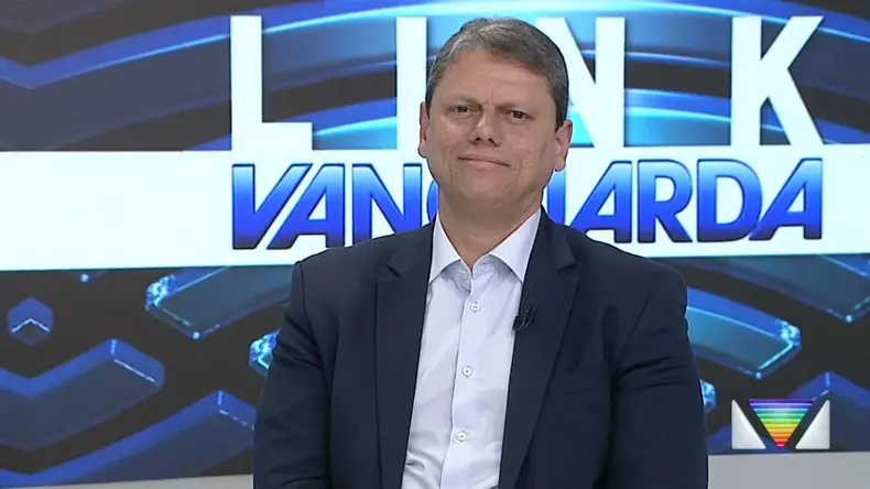 Candidato ao governo de SP, Tarcsio Freitas