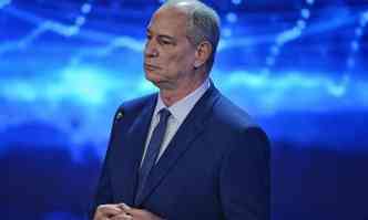 Ciro Gomes no debate da Band