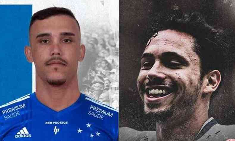 Pottker reforar o Cruzeiro, enquanto Maurcio ser do Internacional (foto: (Foto: Divulgao/Cruzeiro e Internacional))