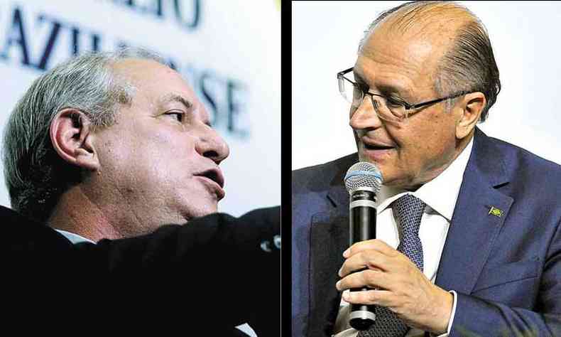 Empatados em terceiro lugar na disputa pelo Palcio do Planalto, Ciro Gomes (PDT) e Geraldo Alckmin (PSDB) saem em vantagem nas negociaes para formao de chapa(foto: Luiz Nova/Esp. CB/D.A News e Minervino Jnior/CB/D.A Press)